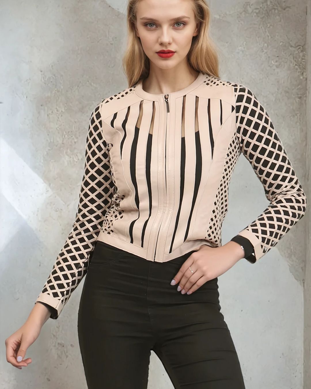 REGGIE - FITED SHORT JACKET