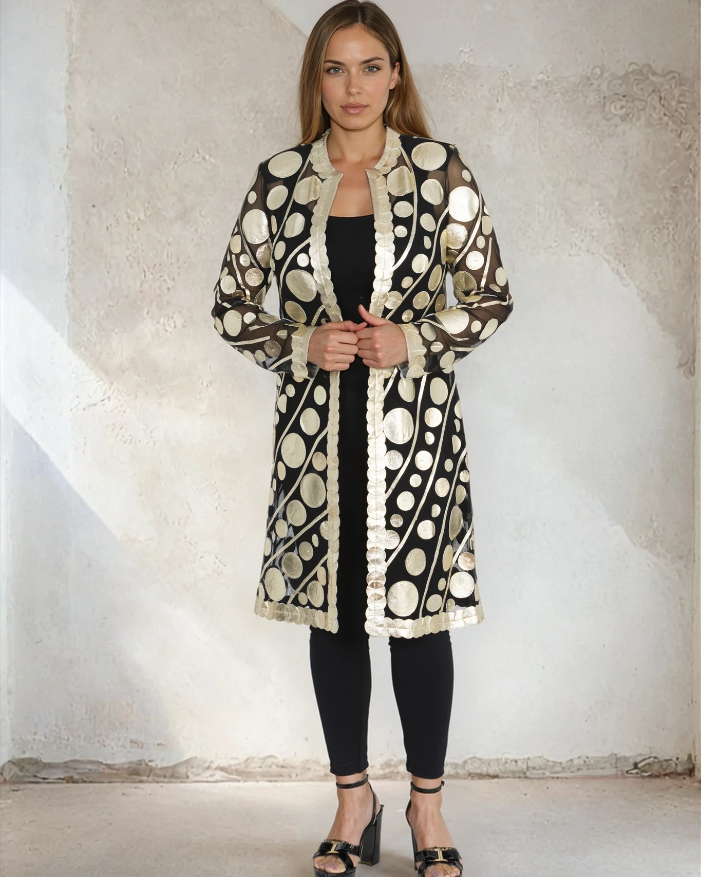 GOLD CIRCLE LONG JACKET