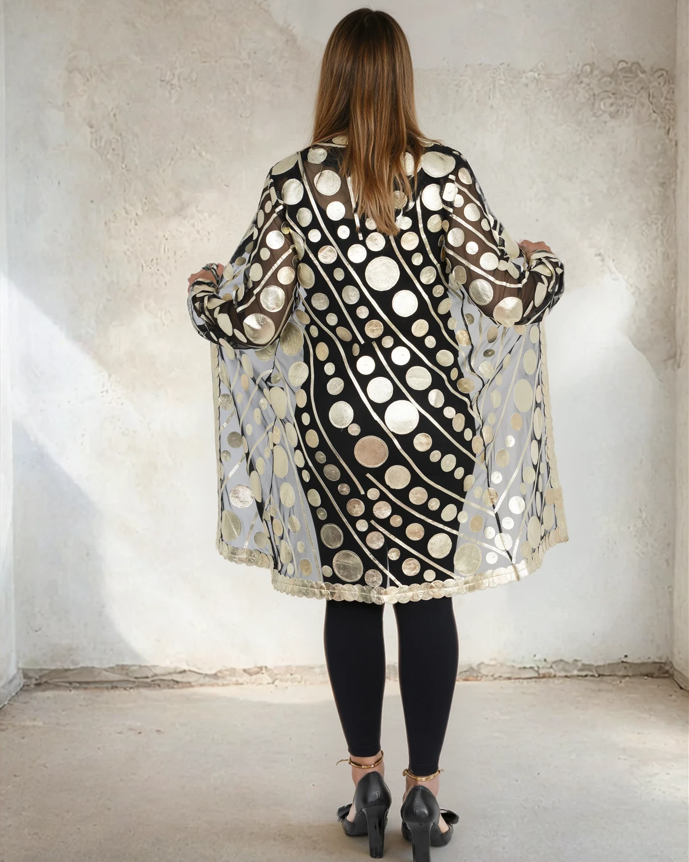 GOLD CIRCLE LONG JACKET