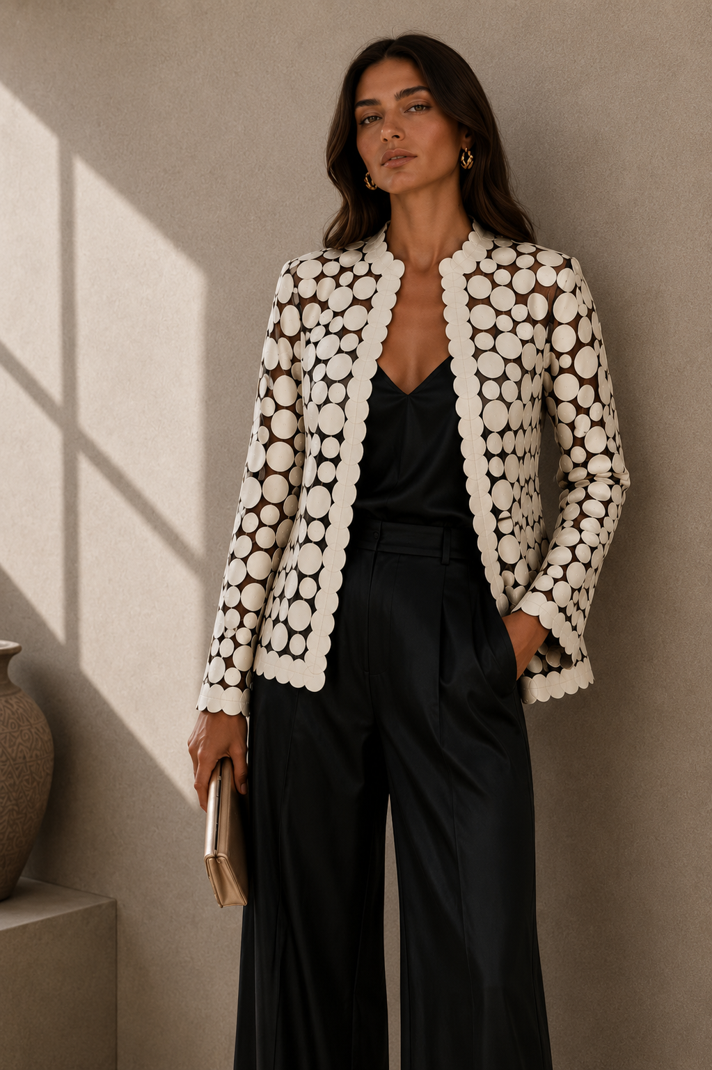 CREAM "O" JACKET