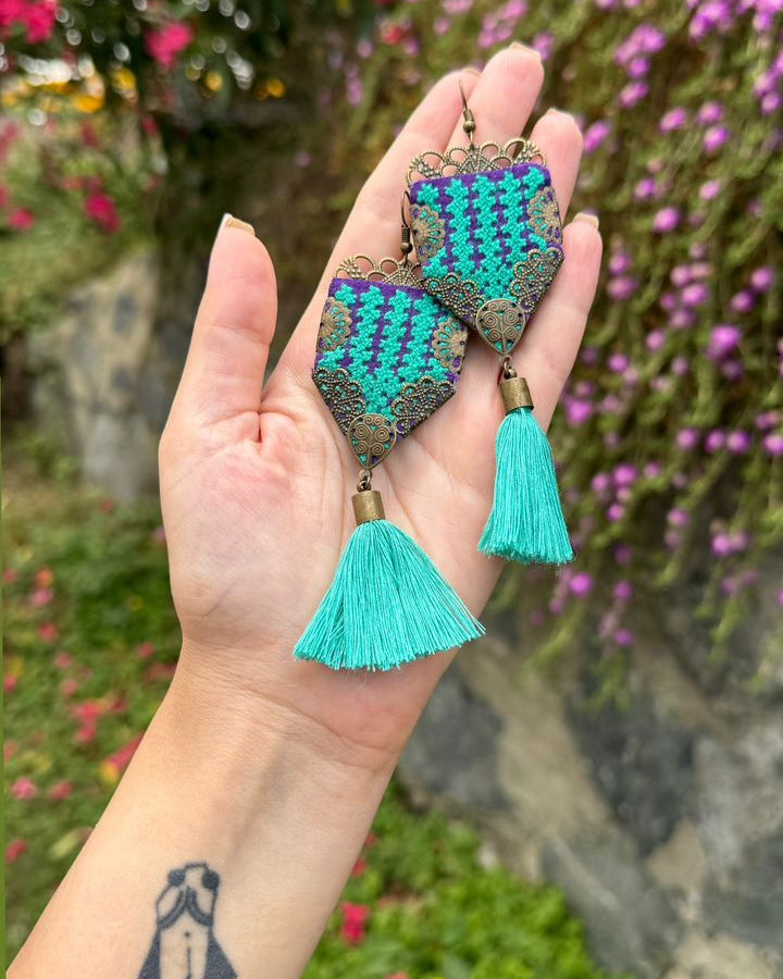 Earrings with Tassel