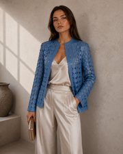 Blue "O" JACKET