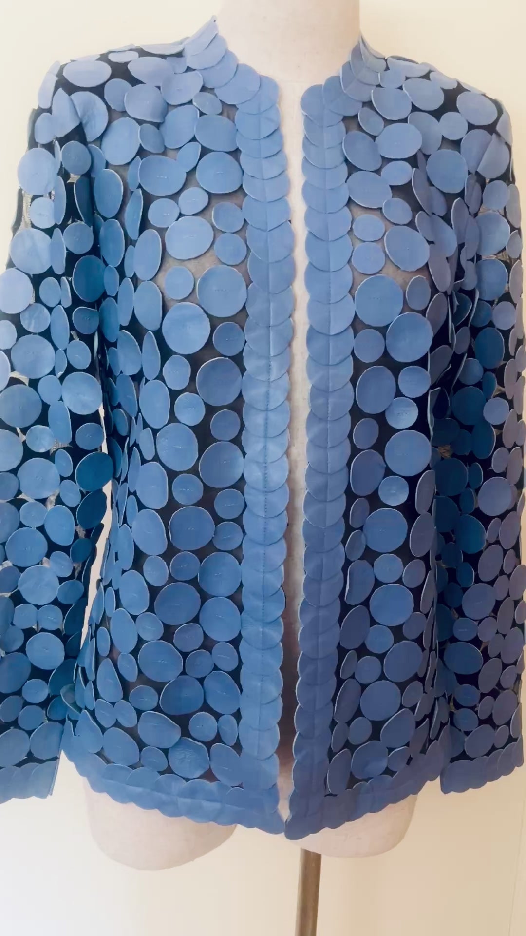 Load video: Blue "O" JACKET